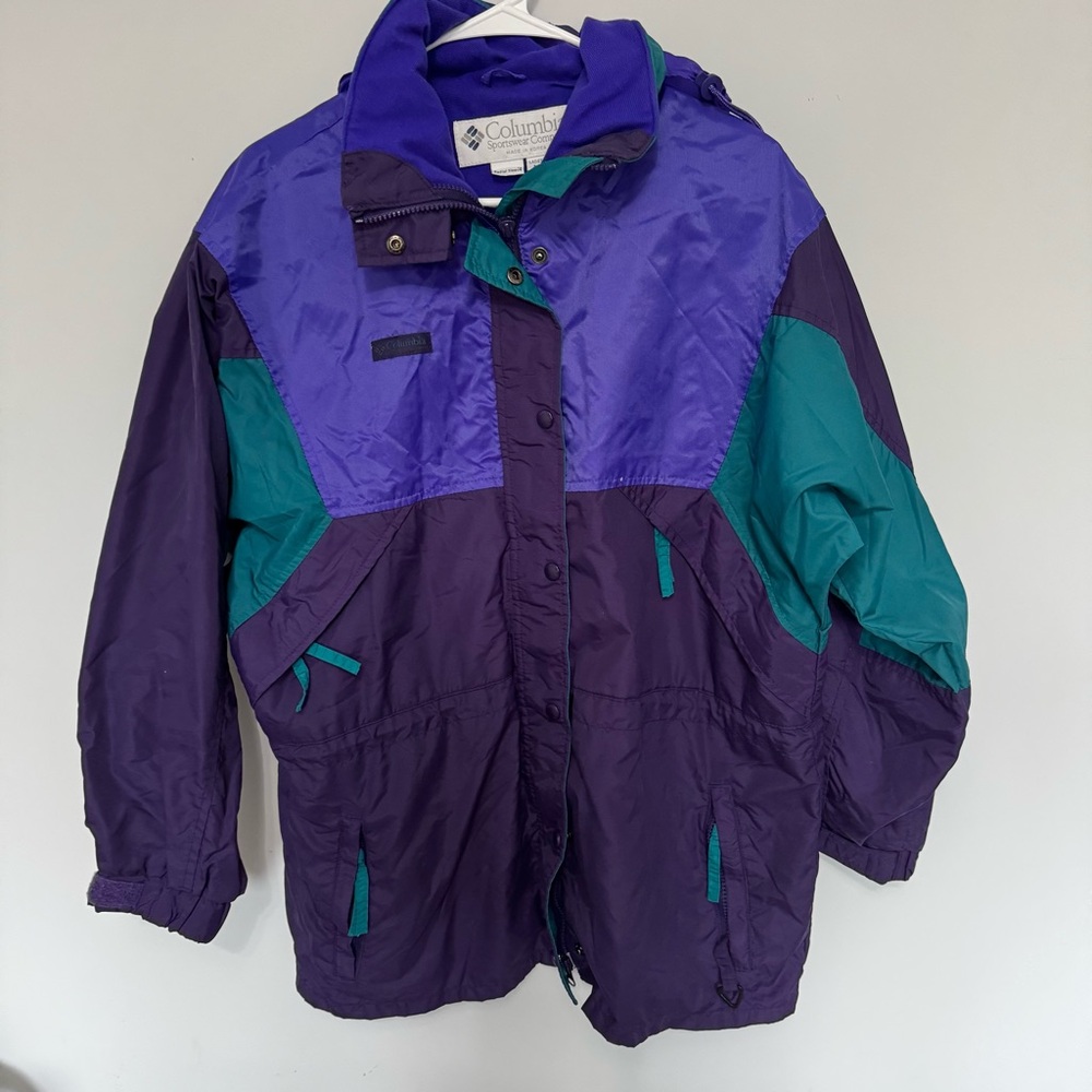 Columbia Vintage Purple Jacket